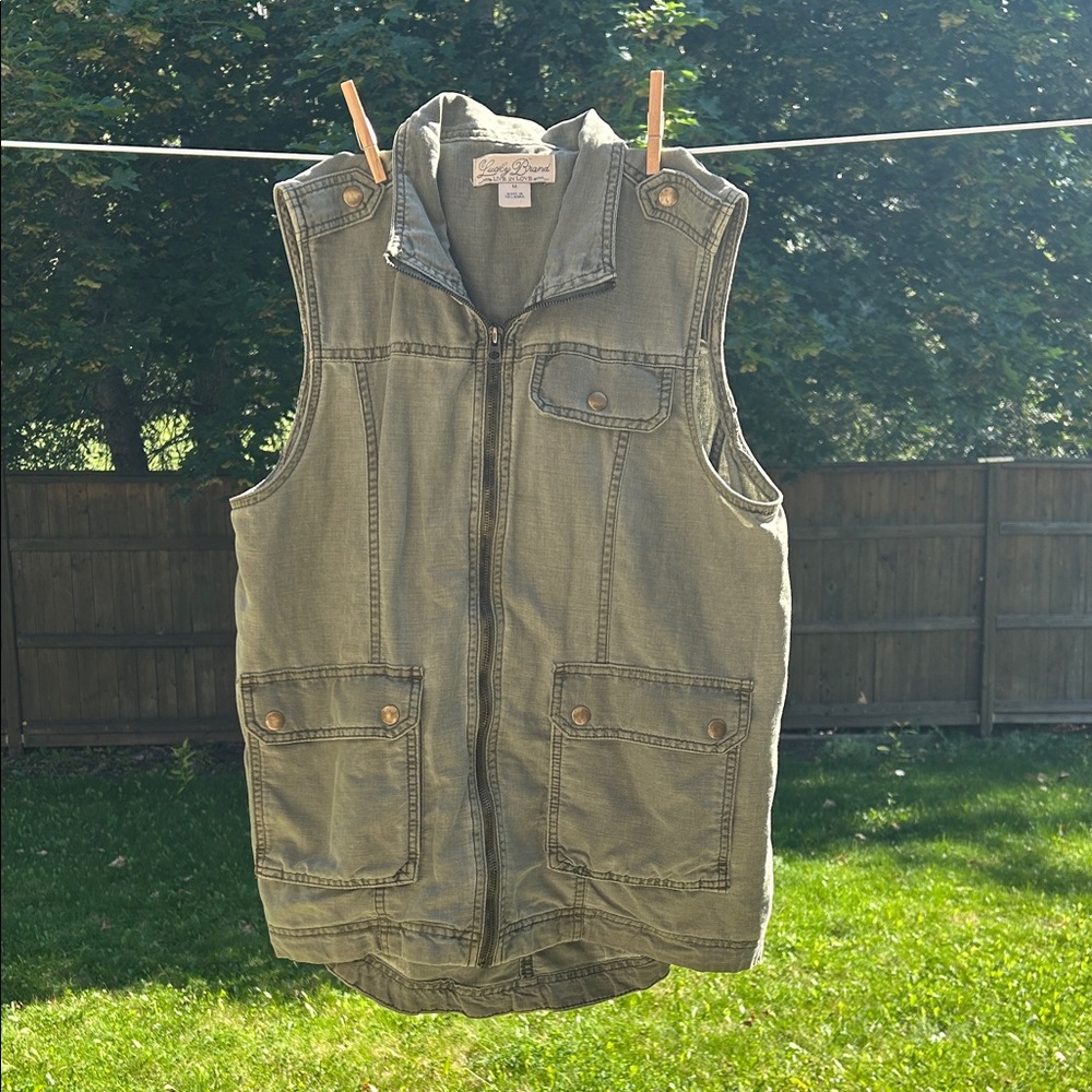 Green Utility Vest